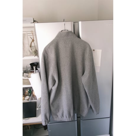 FUJI / BRUSHED WOOL PULLOVER *GRAY