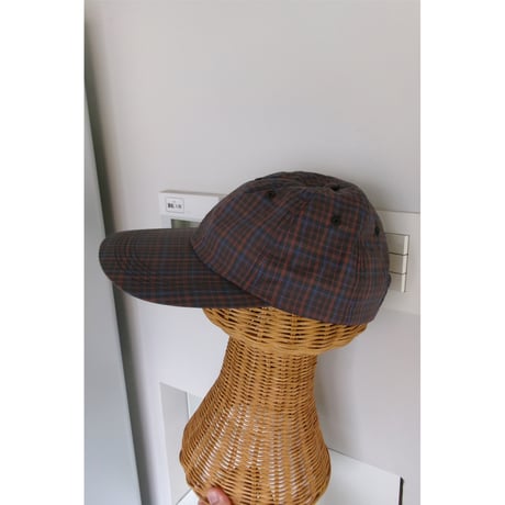 Share the Fantasy / 6 PANEL LONG BRIM CAP *BLACK(CHECK)