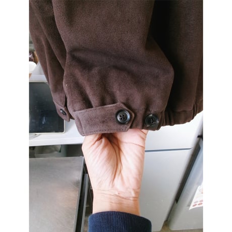 MY___ / SUEDE BLOUSON *BROWN