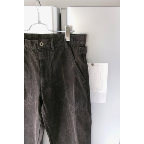 ISSUETHINGS / TYPE121 (HAND-DYED) *DARK GRAY
