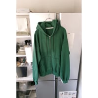 UNIVERSAL PRODUCTS / JUMBERCA ZIP UP HOODIE *GREEN