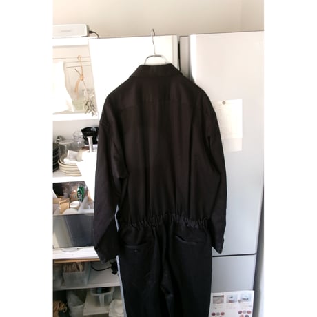 YOKO SAKAMOTO / JUMP SUIT (COTTON,CUPRO) *BROWN