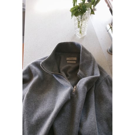 FUJI / BRUSHED WOOL PULLOVER *GRAY