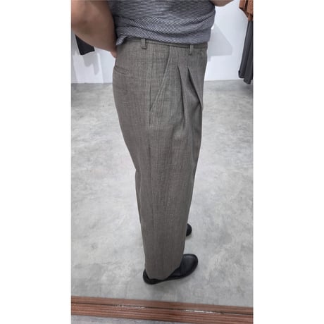 ISSUETHINGS / type114 (wool shark skin) *GRAY