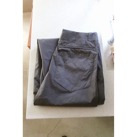 ABELIA EDWARD GOUCHA / BASEBALL SLACKS(NYLON) *CHARCOAL