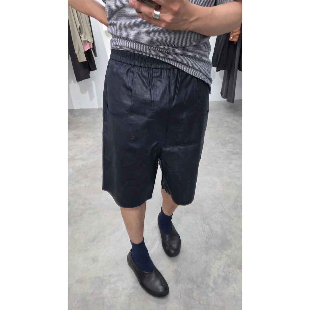 ABELIA EDWARD GOUCHA / SHIFTED SHORTS *NAVY | A