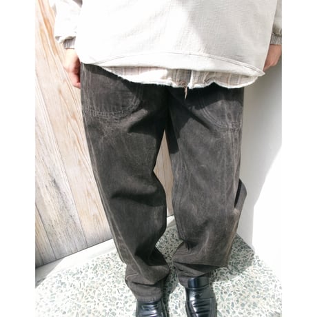 ISSUETHINGS / TYPE121 (HAND-DYED) *DARK GRAY