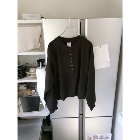 MY___ / FAITH x MY HENRY NECK L/S TOP *BROWN