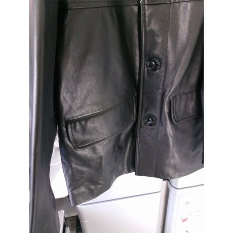 MY___ / LEATHER JACKET *ASH