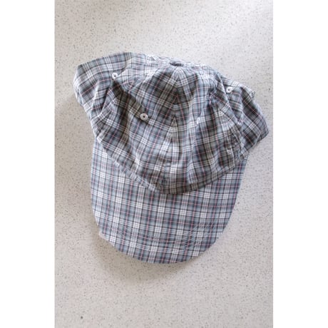 Share the Fantasy / 6 PANEL LONG BRIM CAP *WHITE(CHECK)