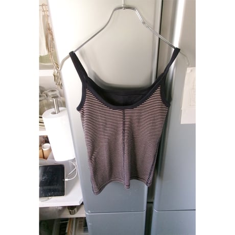 MY___ / miller x MY CAMISOLE *BROWN × NAVY