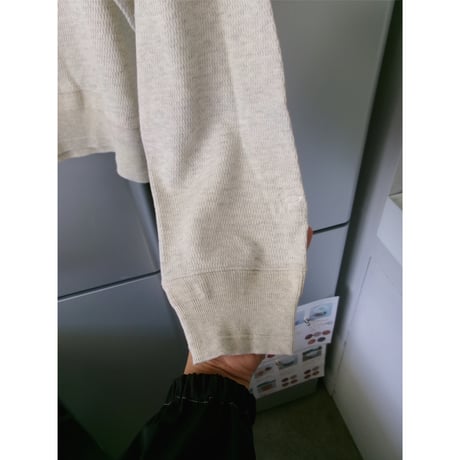 MY___ / FAITH x MY HENRY NECK L/S TOP *OATMEAL