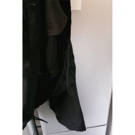 Blanc YM / Cupro Nylon Track JKT *BLACK