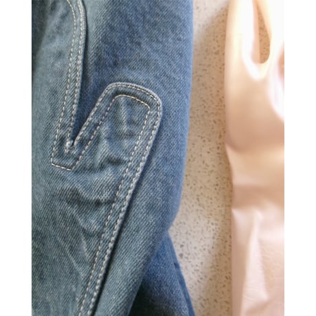 TOZAOU (for A) / Denim Miton Shorts *BLUE