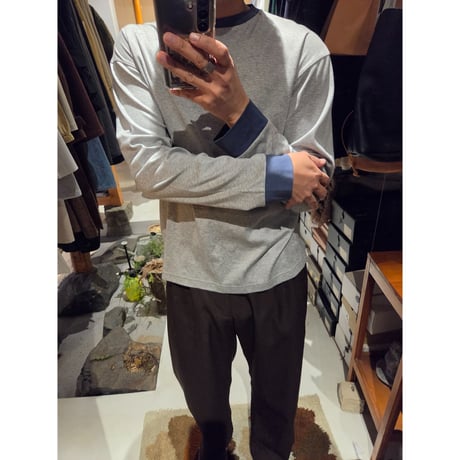 TOZAOU / Hang Long Sleeve *LIGHT GRAY