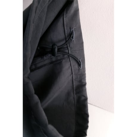 Blanc YM / Cupro Nylon Browsing Pants  *GRAY