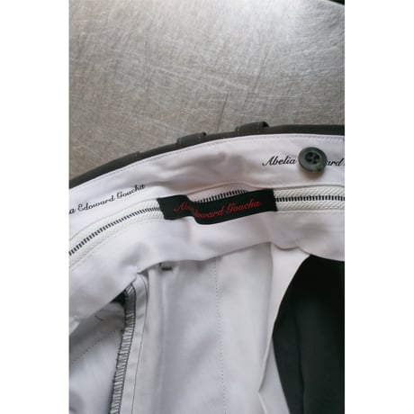 [LIMITEDITEM] ABELIA EDWARD GOUCHA / BASEBALL SLACKS *CHARCOAL