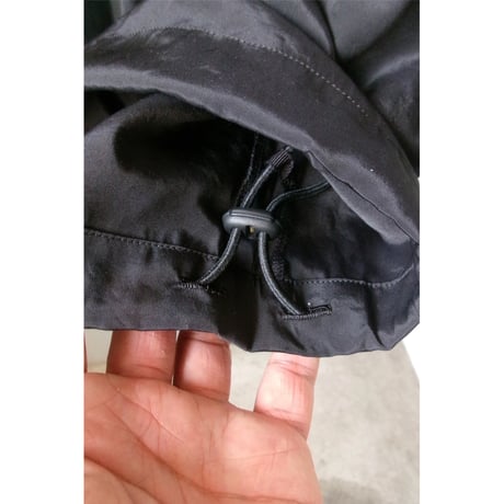 Blanc YM / Cupro Nylon Browsing Pants  *BLACK