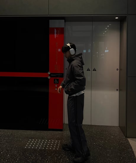 Teck hooded jacket x wide pants setup