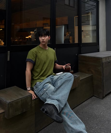 （premiumselect）Rollup cropped T