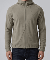 coti waffle zip hoodie