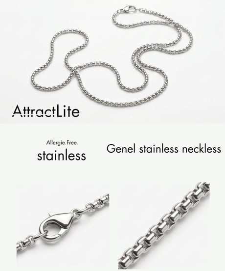 (送料無料) Genel stainless neckless