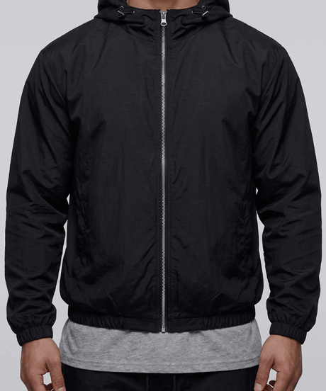 Teck hooded nylon jacket