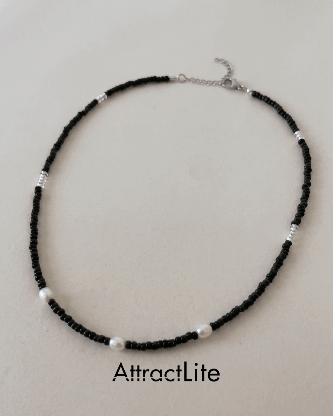 OIX Black Neckless | 韓国現地メンズカジュアルAttract Lite