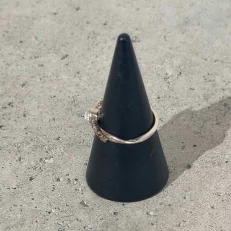 Moonstone Star Ring