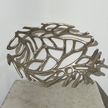 Abstract Metal Basket