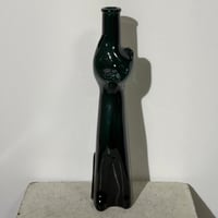 Green Cat Vase