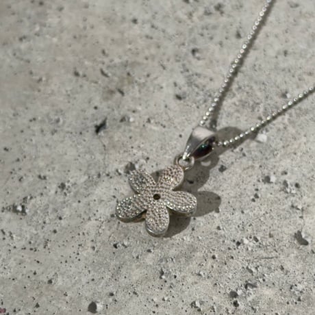 Flower Stone Necklace