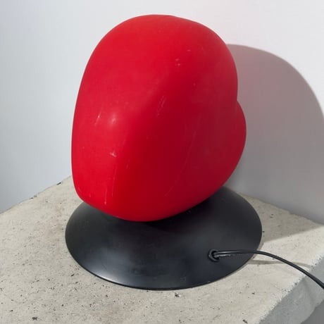3D Glass Heart Lamp
