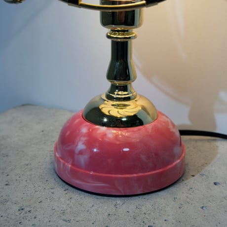 Pink Marble Lamp