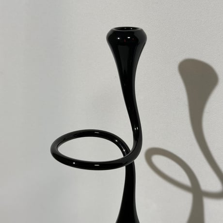 Twist Black Vase