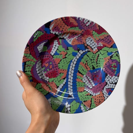 Colorful Mosaic Plate