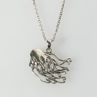 Jellyfish Silver Necklace