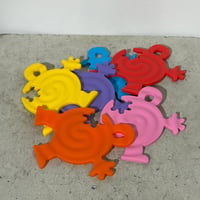 Colorful Rubber Coaster