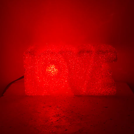 LOVE Logo Lamp