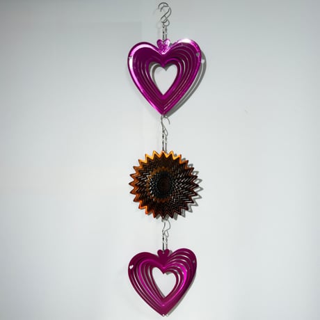Sun Heart Metal Mobile