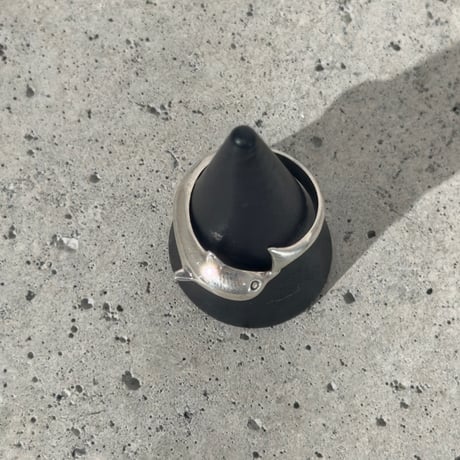 Spiral Dolphin Ring
