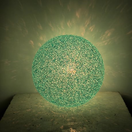 Green Ball Lamp