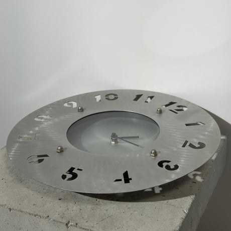 Metallic Wall Clock