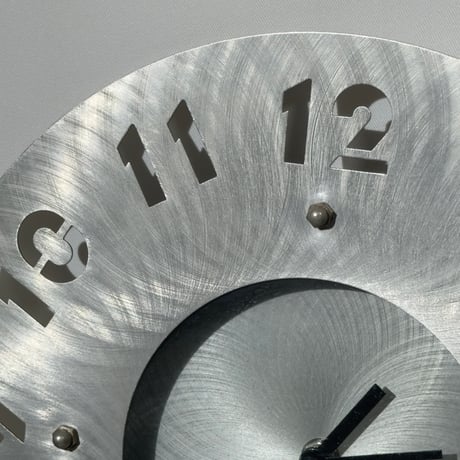 Metallic Wall Clock