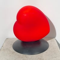 3D Glass Heart Lamp