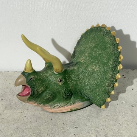 Green Triceratops Objet