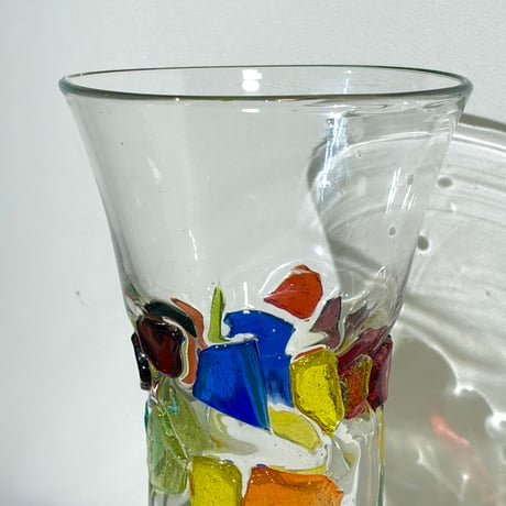 Mosaic Glass Vase