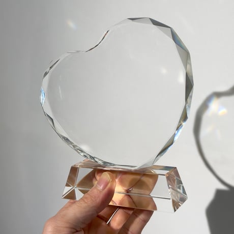 Crystal Heart Sculpture