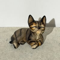 Yawning Cat Objet