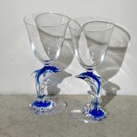 Dolphin Crystal Glass